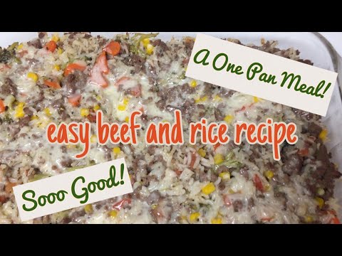 Easy Dinner Recipe | Tasty One Pan Meal | Beef and...