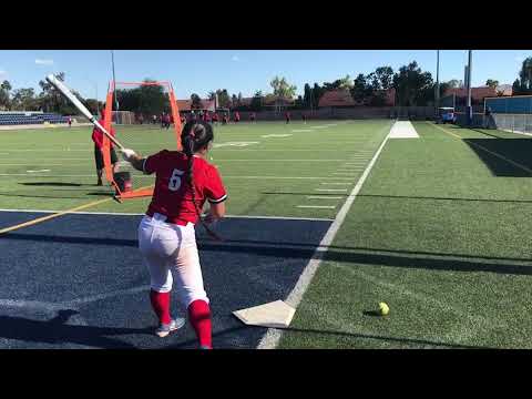 Tiegan Hoffman Hitting