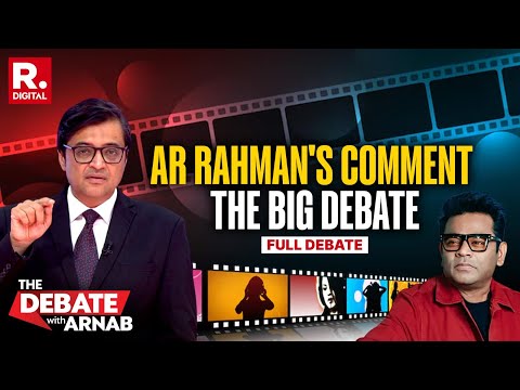 Debate With Arnab: AR Rahman Stokes Huge Row With His Comment On 'Work' and Bollywood