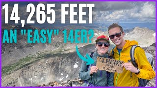 FIRST 14er @ 60 YEARS OLD 🎉 Quandary Peak | Breckenridge, CO | Best, Easiest 14er for Beginners?
