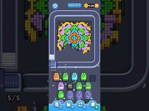 Pixel Flow Level 653 Walkthrough