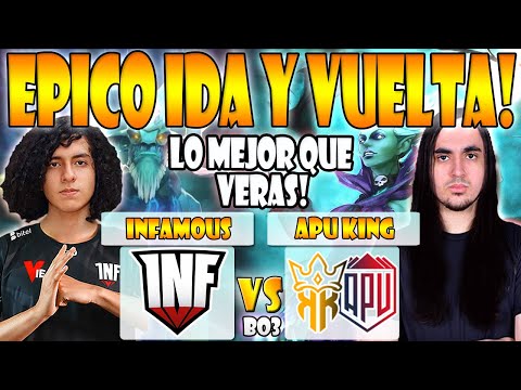 INFAMOUS VS APU KING OF KINGS BO3[GAME 1]ELIMINACIÓN DPC SA 2022 Tour 1-REGIONAL FINALS-DOTA 2 PRO