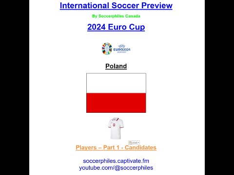 Euro Cup 2024 – Poland Players – Part 1 of 2