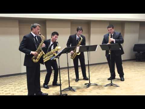 Philip Glass Saxophone Quartet Mvmt. 4, Drastic Measures Mvmt. 1 & 2