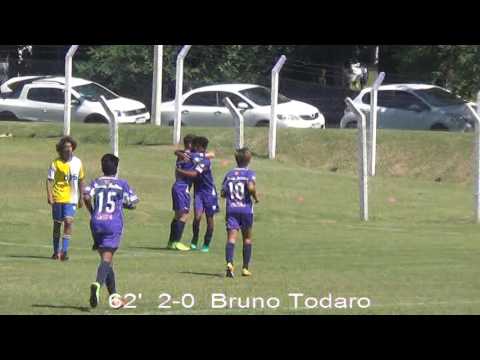 Sub 15 7° Fecha Torneo Inicial 2017 Defensor Sp 3 (J. Company, B. Todaro y N. Bravo) - Bella Vista 0