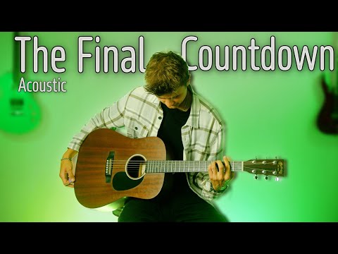 The Final Countdown - Europe | Acoustic Guitar Cover