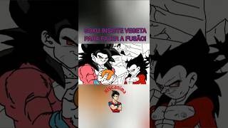 GOKU INSISTE VEGETA PARA FAZER A FUSÃO! #animation #memes #dragonball #goku #flipaclip #anime