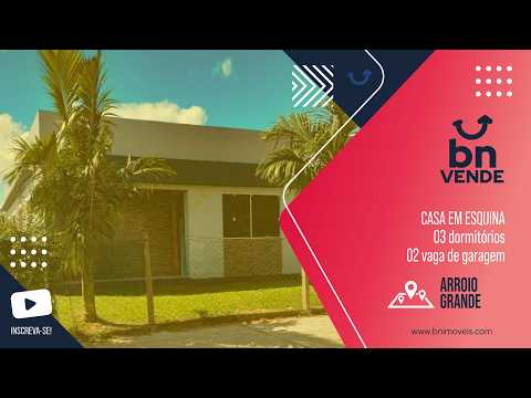 Casa de esquina com 3 dormitórios à venda no Bairro Arroio Grande - Santa Cruz do Sul/RS
