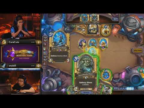 Hearthstone - CaraCute VS wtybill (parte 2) - Masters Tour Las Vegas