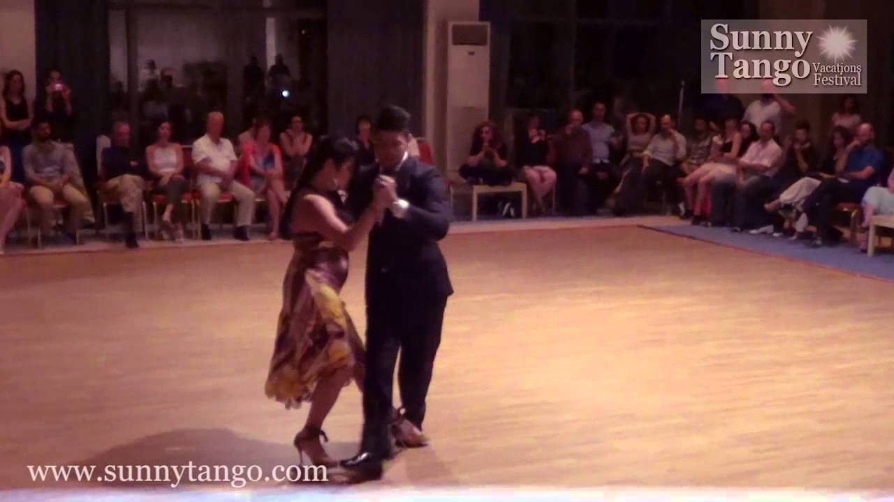 Sebastian Jimenez & Maria Ines Bogado 2/4, SUNNY TANGO FESTIVAL 2014, Osvaldo Pugliese-Desde El Alma