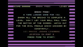 COMMODORE 64 += BREAK FREE=+ NEW GAME 2026
