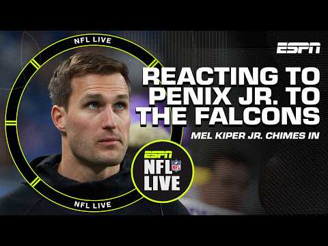 Mel Kiper Jr. on Falcons selecting Michael Penix Jr. 🗣️ 'I SURE WOULDN'T HAVE DONE IT!' | NFL Live