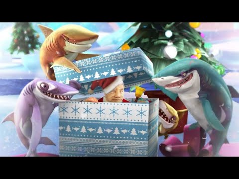 ROBO SHARK vs COLOSSAL SQUID BOSS BATTLE! - Hungry Shark World