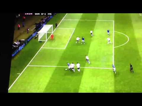 EM 2012- Halbfinale ITA 1:0 GER (Balotelli)