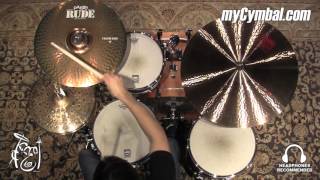 Video thumbnail for Paiste 19" Rude Crash Ride Cymbal - 2104g (1128519-1031116O) by Memphis Drum Shop