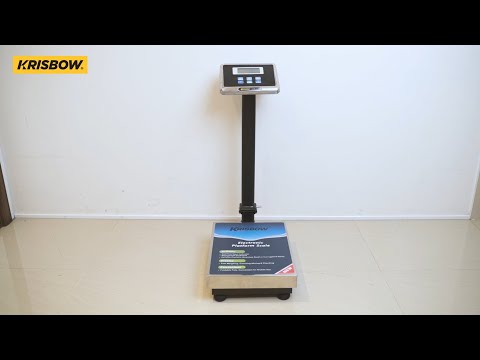 Gambar Krisbow Timbangan Barang Digital Dengan Tera 60 Kg
