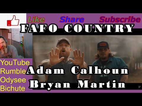 Pitt Reacts to FAFO COUNTRY By Adam Calhoun ft Bryan Martin