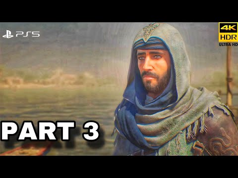 ASSASSIN'S CREED MIRAGE PS5 Gameplay Walkthrough Part 3 FULL GAME [4K 60FPS]- No Commentary