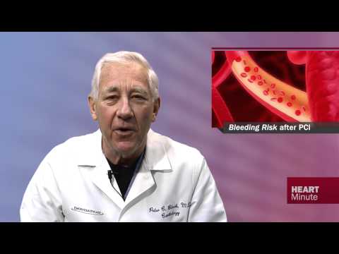 Heart Minute | Bleeding Risk after PCI Decreasing Over Time