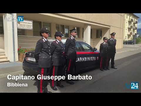 Bibbiena, il Comando dei Carabinieri accoglie i nuovi agenti