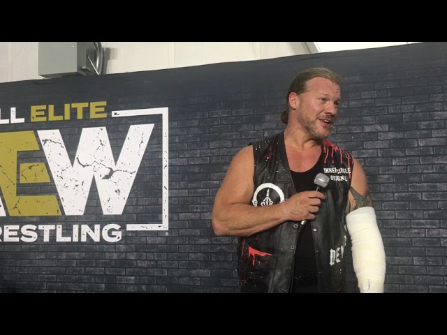Chris Jericho AEW Double Or Nothing Media Scrum