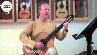 Scott Morris Video Lesson - Phrasing & Musicality