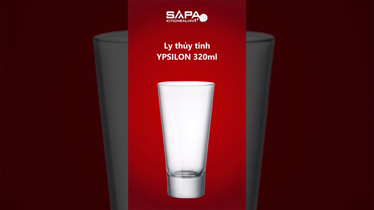 Ly thủy tinh Ypsilon 32 cl