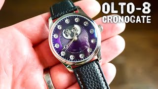 Olto 8 Newest Release - ChronoGate Automatic Watch   24HR