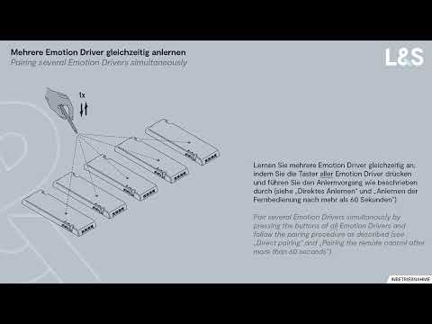 CLP Videoanleitung Serie Frankfurt Emotion Driver + 1 Kanal Funkfernbedienung 50.590.95-97