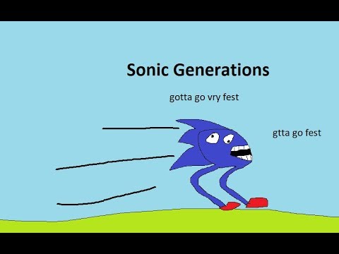 cumon step it up | Sonic generations