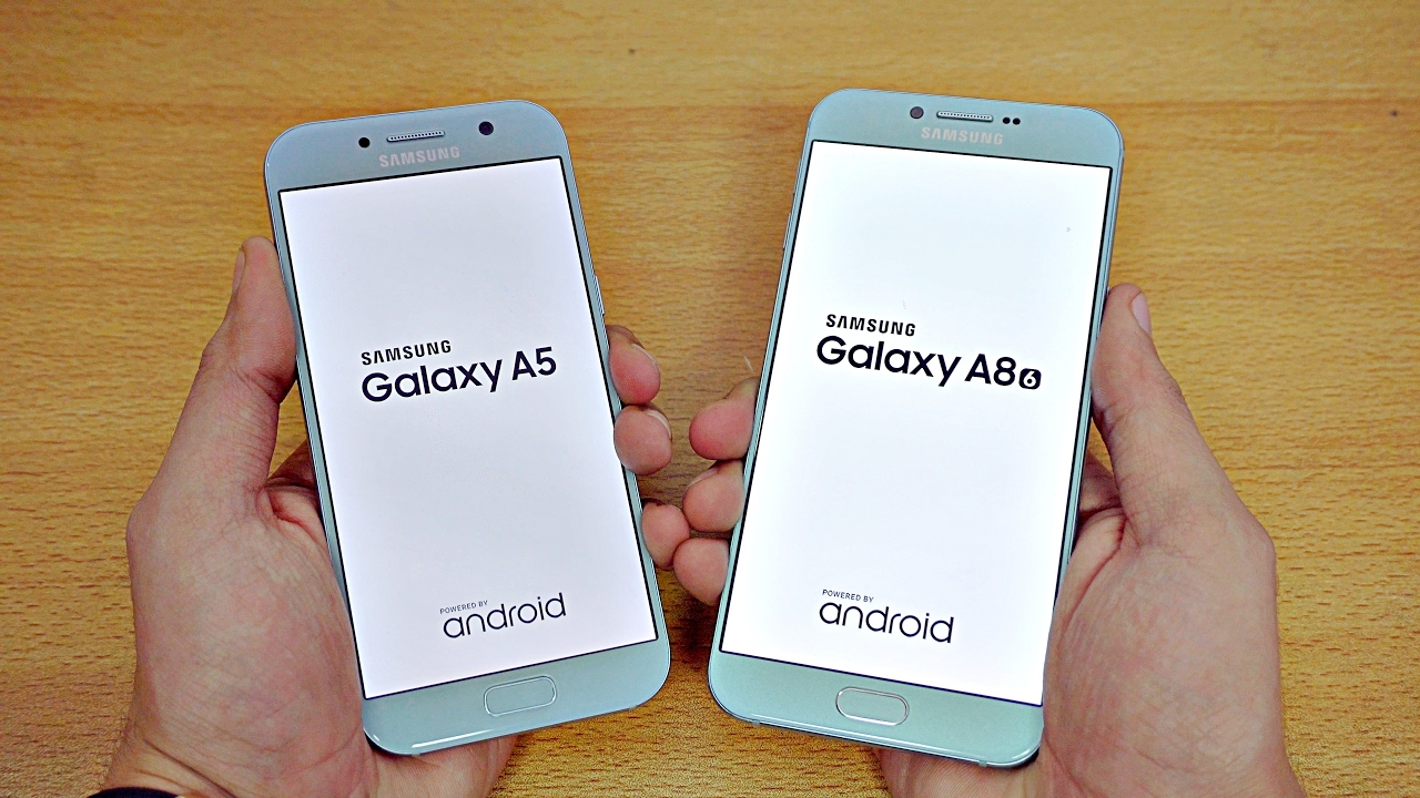 Samsung Galaxy A5 (2017) vs A8 (2016) - Speed Test! (4K)
