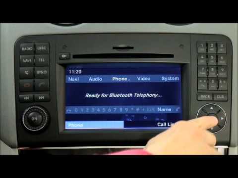 Mercedes-Benz Instructional Video: Bluetooth External Authorization (M, GL, R, CLS, SLK, SL)