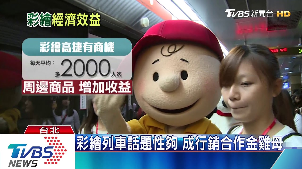 彩繪車廂趴趴走 話題十足帶動周邊商機