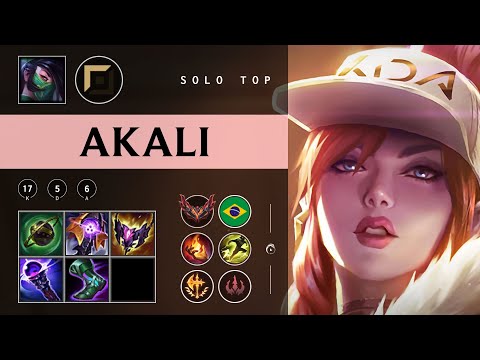 Akali Top vs Fiora - BR Grandmaster Patch 25.24