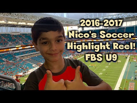 2016-2017 - Nico's Highlight Reel - FBS U9