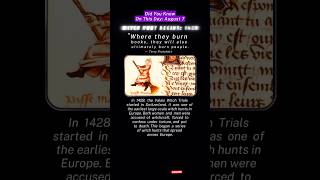 Did You Know: The Truth About Witch Hunts in Europe!