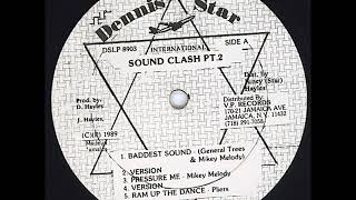 Mikey Melody - Pressure Me + Dub - LP Dennis Star 1989 - LET OFF A STEAM 80'S DANCEHALL