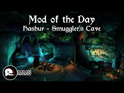 Morrowind Mod of the Day EP112 - Hashur - Smuggler's Cave Showcase