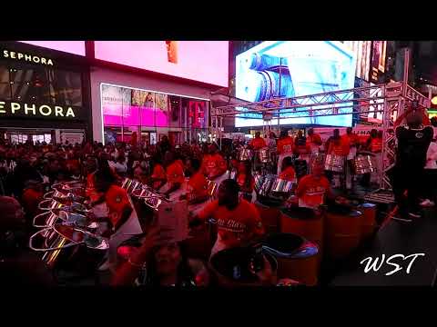 Trinidad All Stars - Fantasy - In Time Square - World Steelpan Day