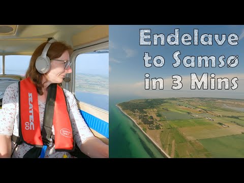 InLoveWithFlight Express - Endelave to Samsø in 3 Minutes!