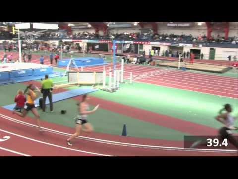 New Balance Nationals Indoor 2013 Girls 4x200m Heat 1 1:40.84