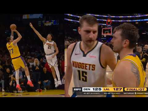 Luka Doncic GAME WINNER vs Nuggets after Nikola Jokic tied it in OT 😱