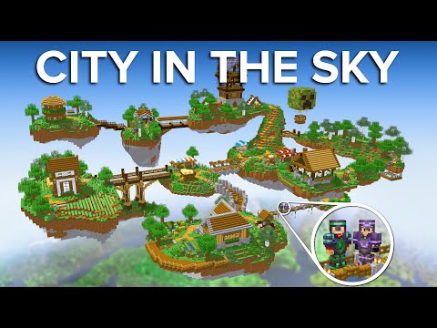 Shulkercraft - We Built a Civilization In The Sky In Minecraft