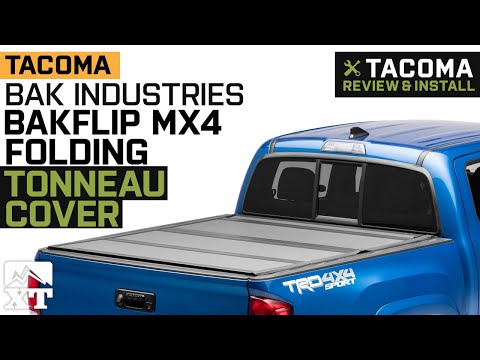 Tacoma BAK Industries BAKFlip MX4 Folding Tonneau Cover (2016-2019) Review & Install