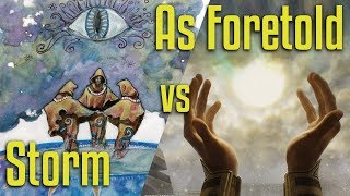 Brainstorm MTG | Legacy Magic: the Gathering | Storm VS As Foretold