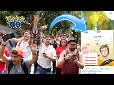 ¡NO VEÍA ALGO ASÍ DESDE EL 2016!¡LA LOCURA EN EL DÍA DE LA COMUNIDAD DE DRATINI-POKÉMON GO