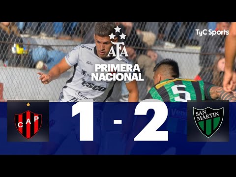 Patronato 1-2 San Martín (SJ) | Primera Nacional | Fecha 3 (Zona A)