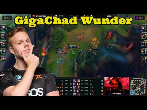FNC Wunder Is Bullying This LEC Player With YUUMI TOP!!!