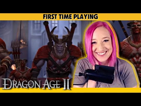 Arishok Battle with Fem Hawke Mage ✦ Dragon Age II ✦ DOWN WITH YOU!