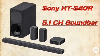 Sony HT-S40R || 5.1ch Soundbar || Wireless Rear Speakers || 600 W total power output